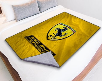 Ferrari Blanket Etsy