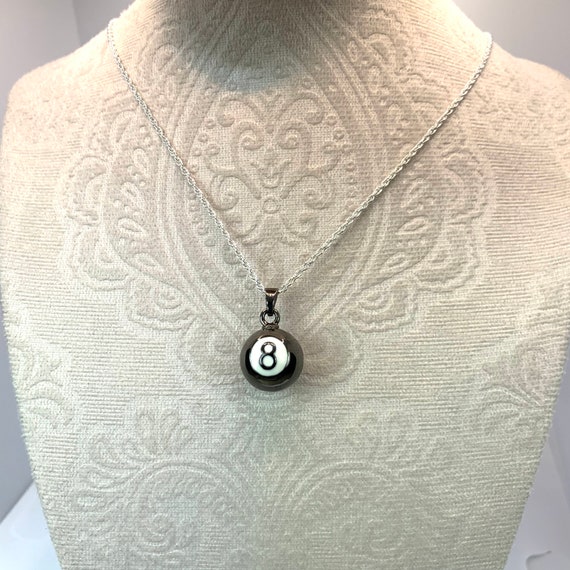 Magic 8 deals ball necklace