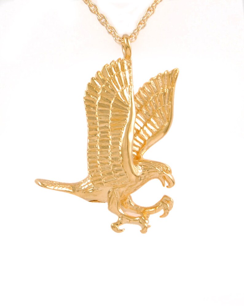 Cremation Jewelry Eaglememorial Necklaceurn Asheskeepsake Etsy