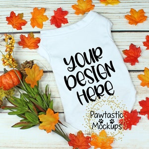 Dog T Shirt Mockup, Fall Dog Shirt Mockup, Dog Tee Mockup, Pet T Shirt Mockup, Dog Clothes Mockup, Mock Up for Dog T Shirt, Digital download