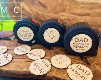 Personalized Measuring Tape, Father’s Day Gift, Gift For Dad, First Father’s Day Gift, Grandpa Gift, Dad Gift.