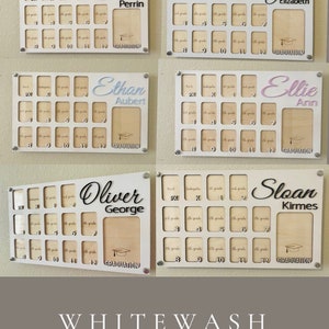 School Photo Frame, Preschool to Senior Year Photo Frame, Personalized ...