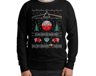 pink floyd xmas jumper