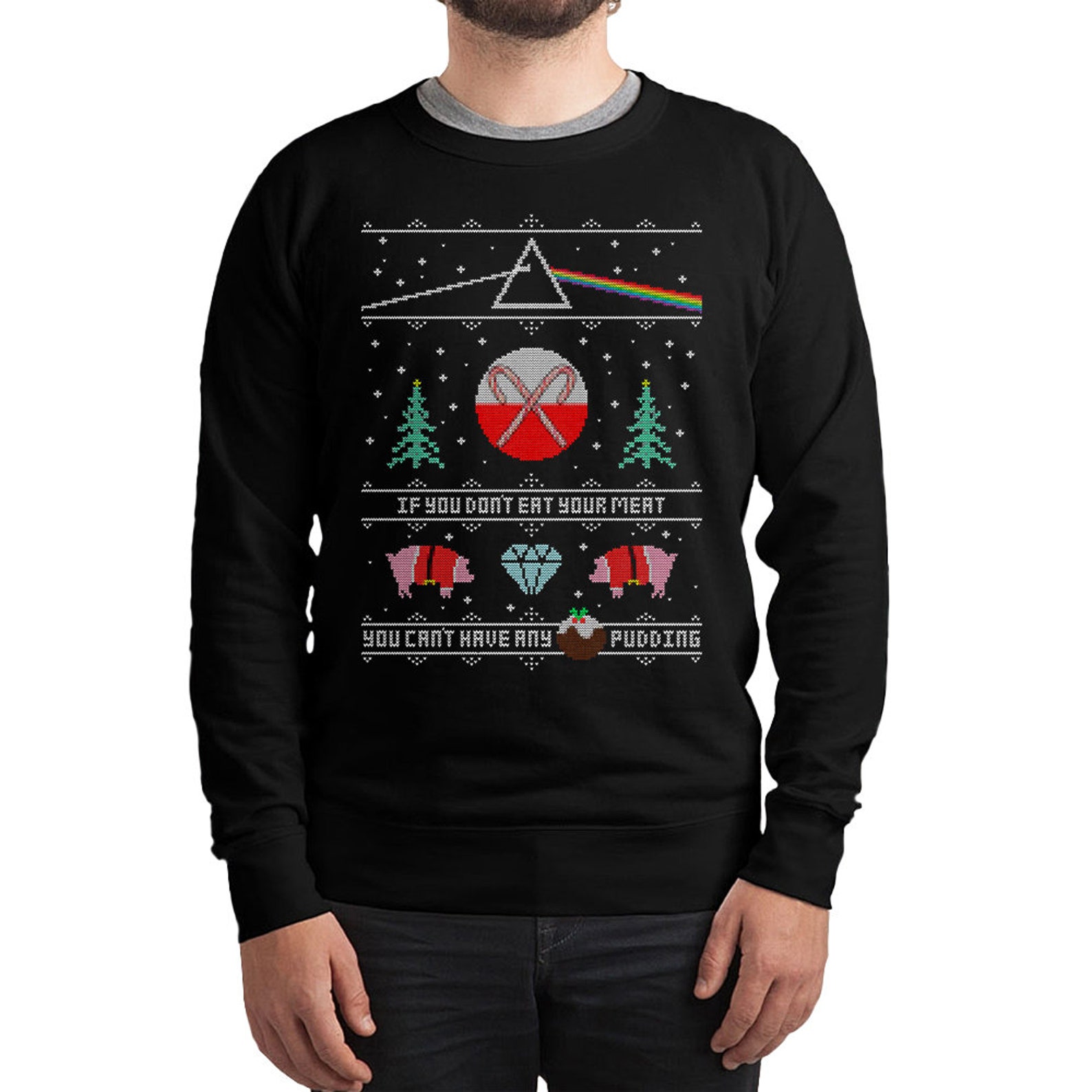 Pink Floyd Christmas Sweater 