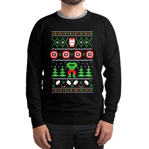 avengers ugly christmas sweater