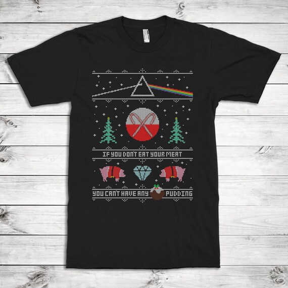 pink floyd ugly christmas sweater