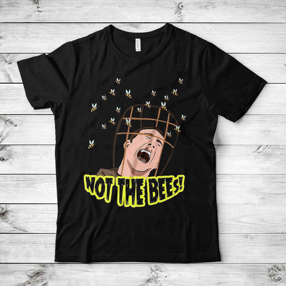Not the Bees Nicolas Cage Funny T-Shirt Cool Meme Tee | Etsy