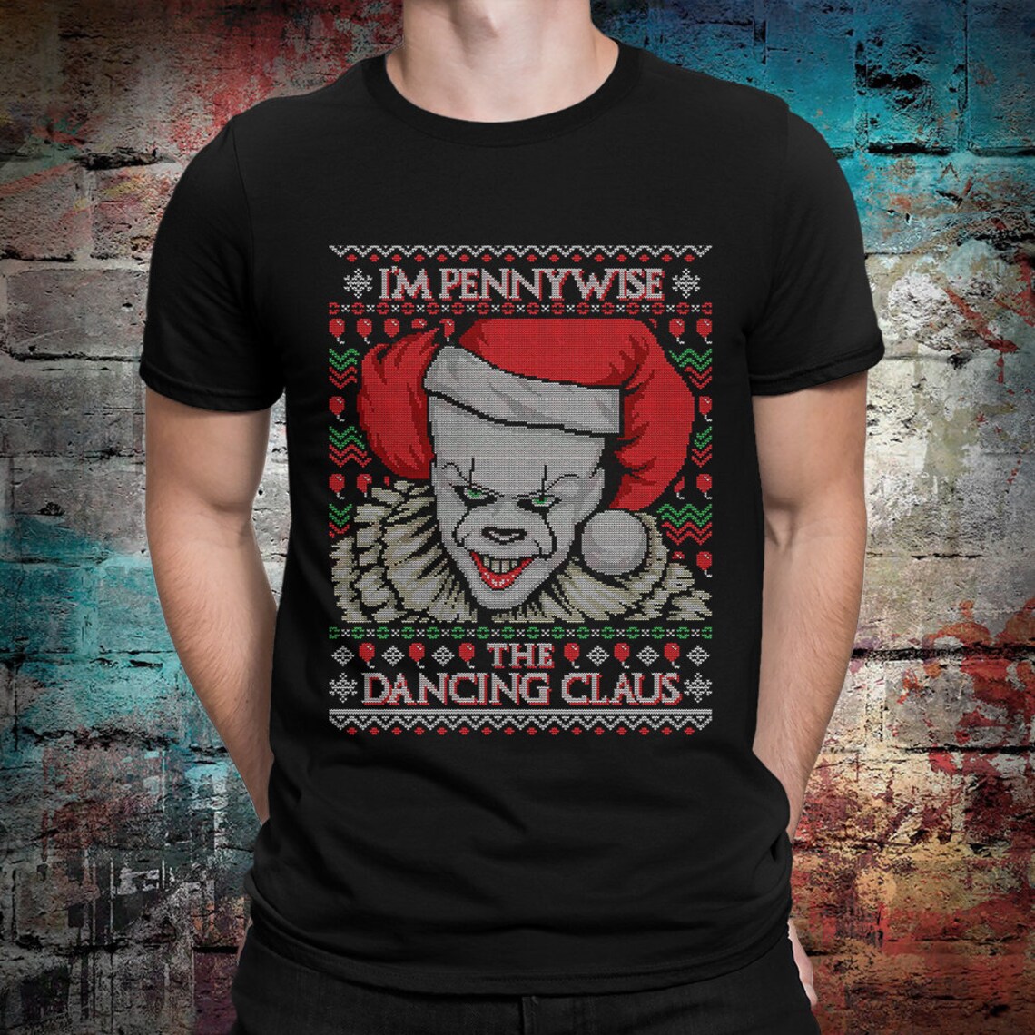 pennywise christmas shirt