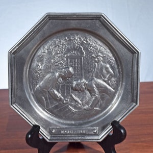 NYSE Buttonwood Agreement Plate - New York Stock Exchange -  1970s