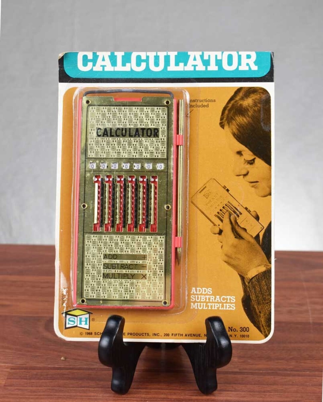 1960s Manual Pocket Calculator Etsy