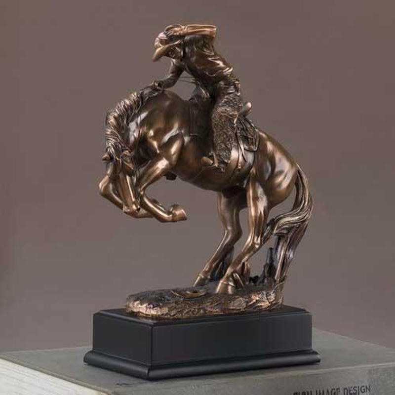 Cowboy Statues Bronze - Etsy