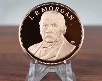 1973 J.P. Morgan Bronze Coin