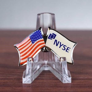 Vintage NYSE Lapel Pin New York Stock Exchange image 1