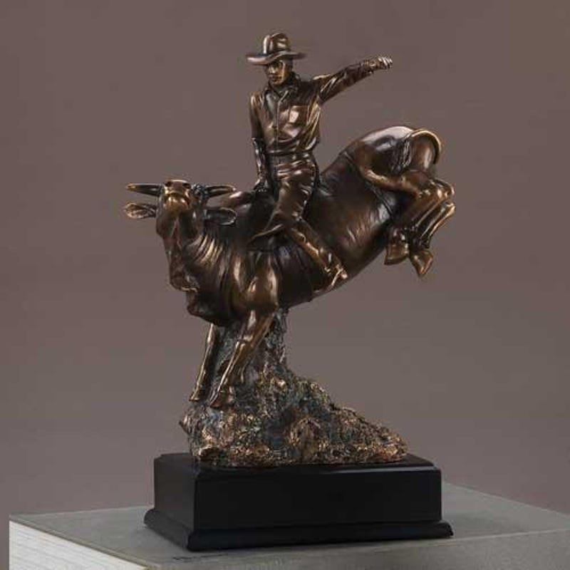 Bronze Cowboys Statue - Etsy