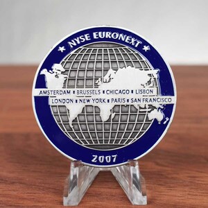 NYSE Euronext IPO Coin - 2007 - New York Stock Exchange