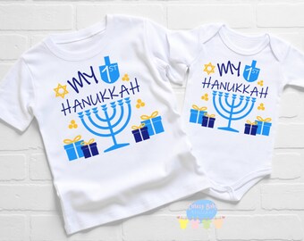 my first hanukkah onesie