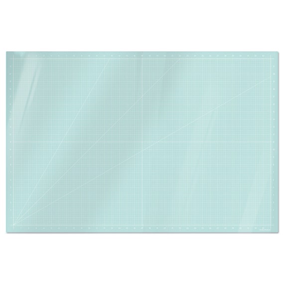 Aqua Glass Craft Mat Heat, Scratch, & Stain Resistant Perfect for Mixed  Media Artwork 