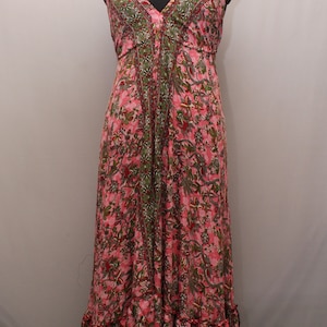 Women&#39;s Backless Beach Dress, Sundress, Boho Maxi Dress, V Neck Dress, Summer Sundress