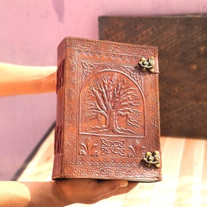 600 Pages Large Tree of life Leather Journal, Diary, Large Tree Notebook, Writing Leather Diary, Dream journal Gift for mom Gift for Husband