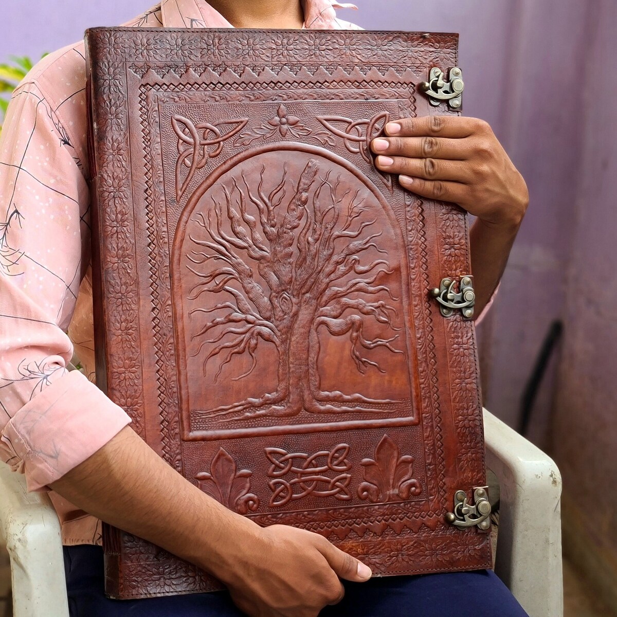 Large Leather Journal