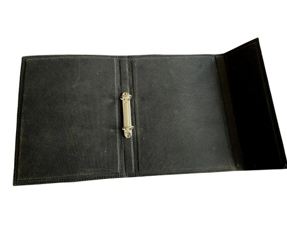 Leather look folded cover loose leaf blank page journal with leather t –  Larp Outpost