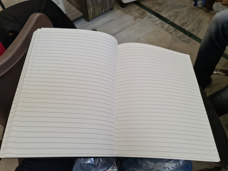 Extra großes Ledertagebuch Persönliches Notizbuch zum Schreiben Personalisieren Geschenk Weihnachtsgeschenk für ihn Jubiläumsgeschenk Geburtstagsgeschenk für Freund Bild 10