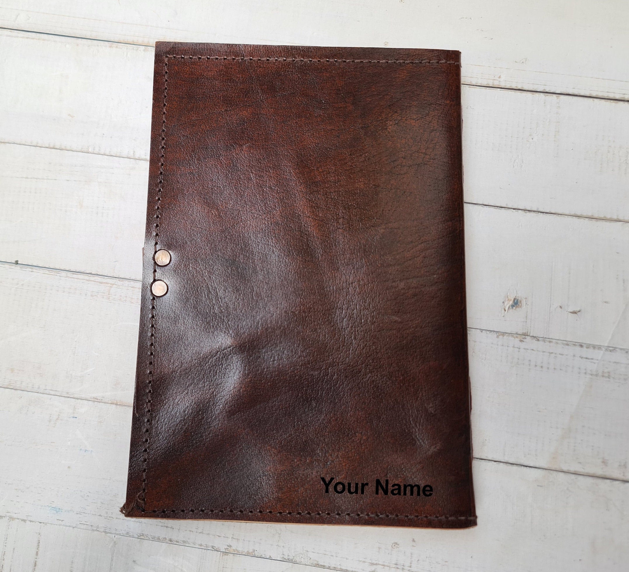Doors of Durin From Tolkien Lord of the Rings A5 Handmade Leather Journal 