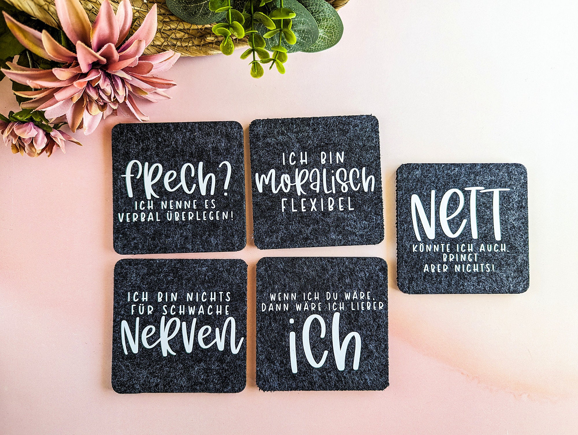 Untersetzer Mit Spruch