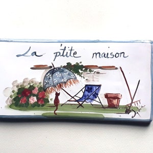 Customizable ceramic tile for the exterior of the house, la p&#39;tite maison