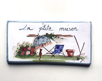 Customizable ceramic tile for the exterior of the house, la p&#39;tite maison