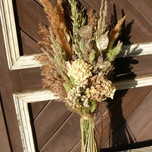 Wedding bouquet, bouquet for home decor, dried bouquet, dried peony.