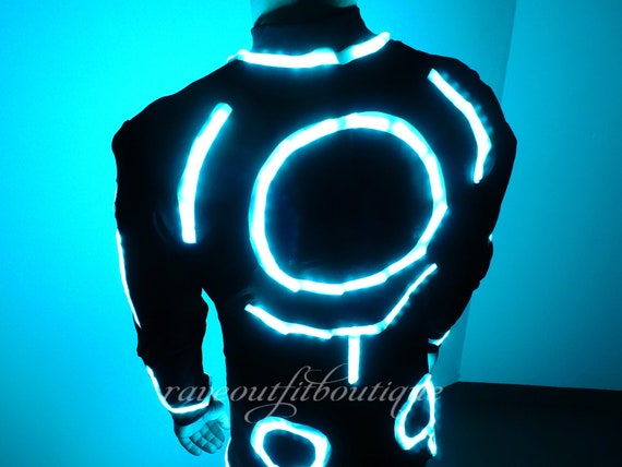 tron hoodie light up