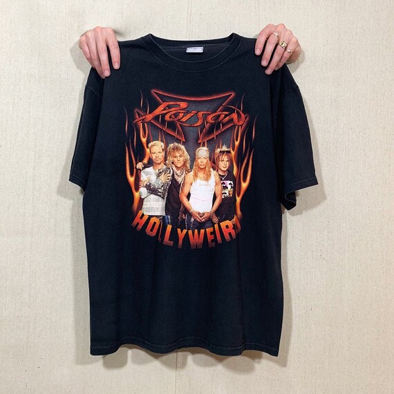 Vintage Poison HOLLYWEIRD Band Tee