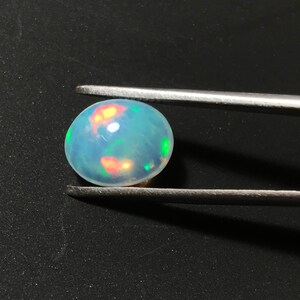 Ethiopian Opal Cabochon: AAA Quality Gemstone (9X11 MM, 2.70 Carat