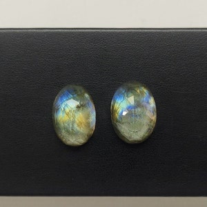 Labradorite Doublet Gemstone, Multi Color Labra Doublet Gemstone, 33.10 CTS Labra Doublet 19.50X13.50X8 MM, Best for Jewelry Making.