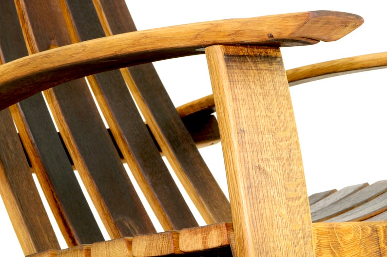 Wine Barrel Chair Wine Barrel Lounge Chair Patio Furniture Etsy