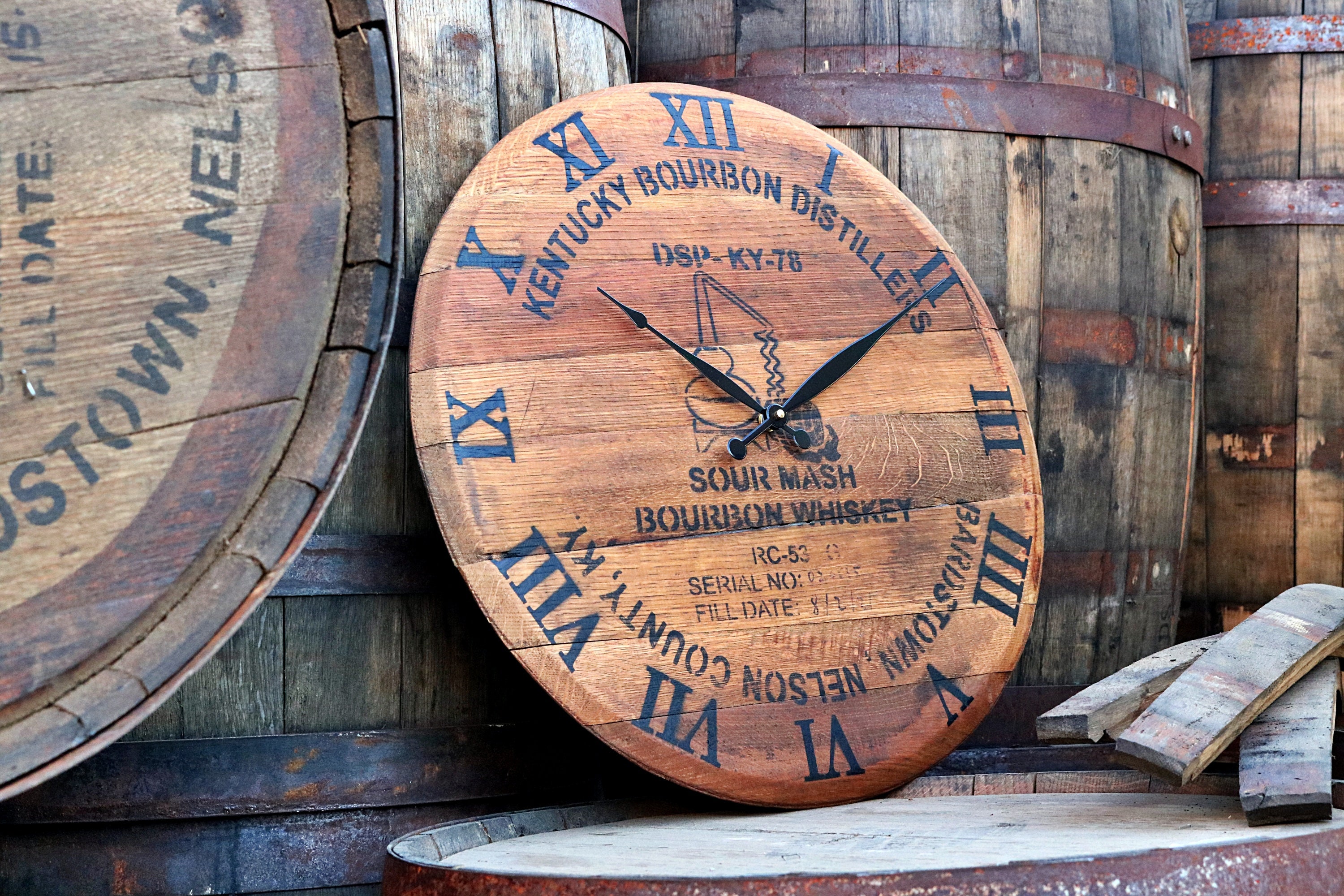 St. Louis Cardinals: Faux Barrel Top Clock