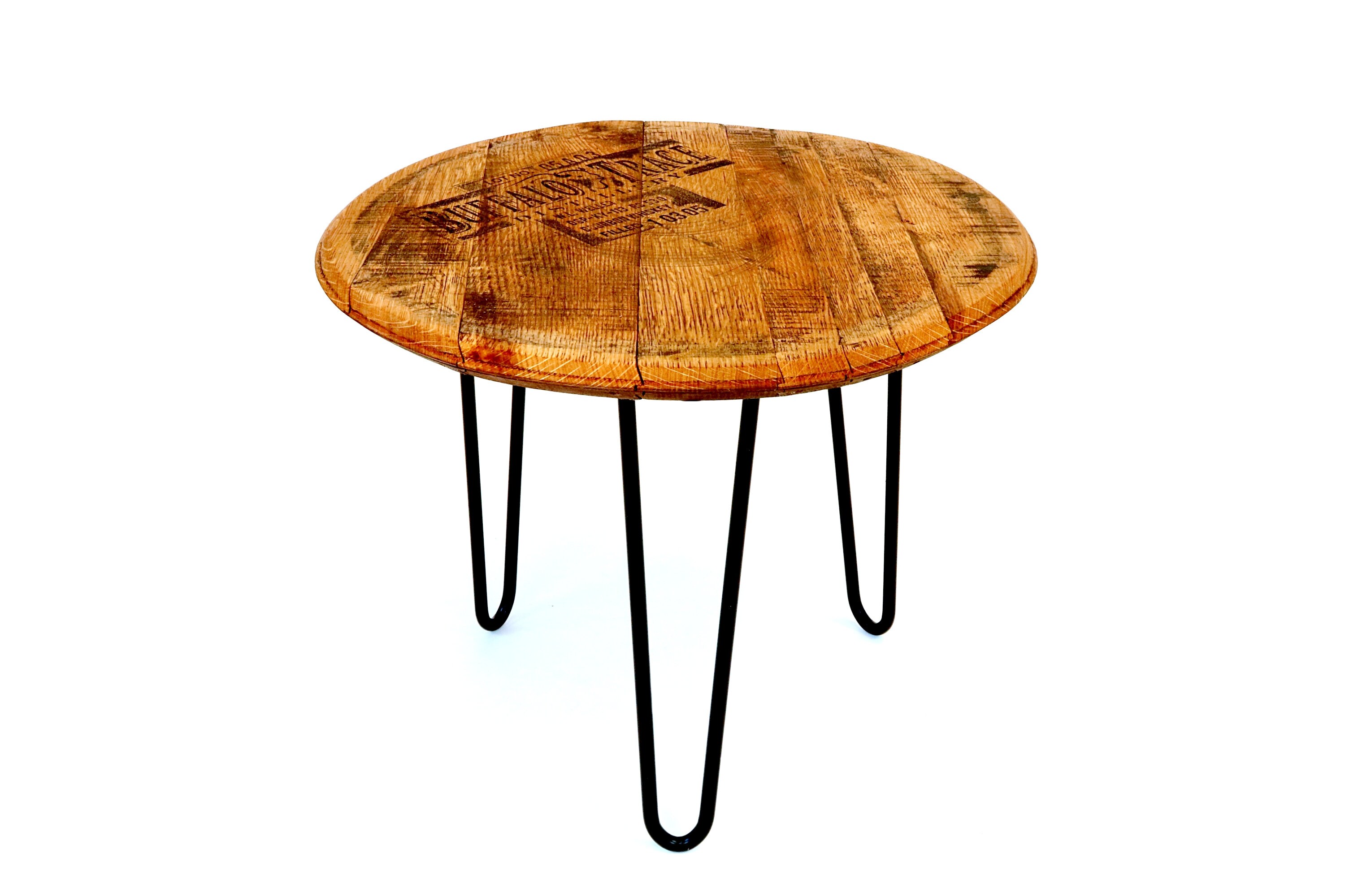 Whiskey Barrel Table Bourbon Barrel Side Tables Buffalo Etsy