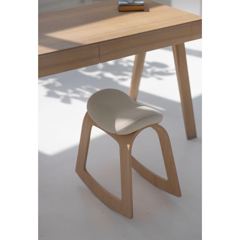 Office Chair, Desk Chair, Desk Stool, Saddle Stool, Saddle Chair, Ergonomic Chair, Office Stool, Modern Wood Chair, Ergonomic Stool - Muista image 5