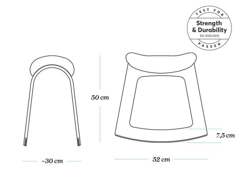 Silla de escritorio, silla de oficina, taburete de escritorio, taburete tipo silla de montar, silla ergonómica, taburete de oficina, silla moderna de madera, taburete ergonómico - Muista imagen 12