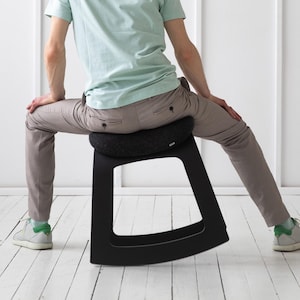 Cadeira de mesa, cadeira de escritório, banco de mesa, banco de sela, cadeira de sela, cadeira ergonômica, banco de escritório, cadeira de madeira moderna, banco ergonômico - Muista