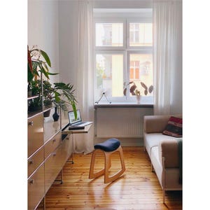 Office Chair, Desk Chair, Desk Stool, Saddle Stool, Saddle Chair, Ergonomic Chair, Office Stool, Modern Wood Chair, Ergonomic Stool - Muista image 18