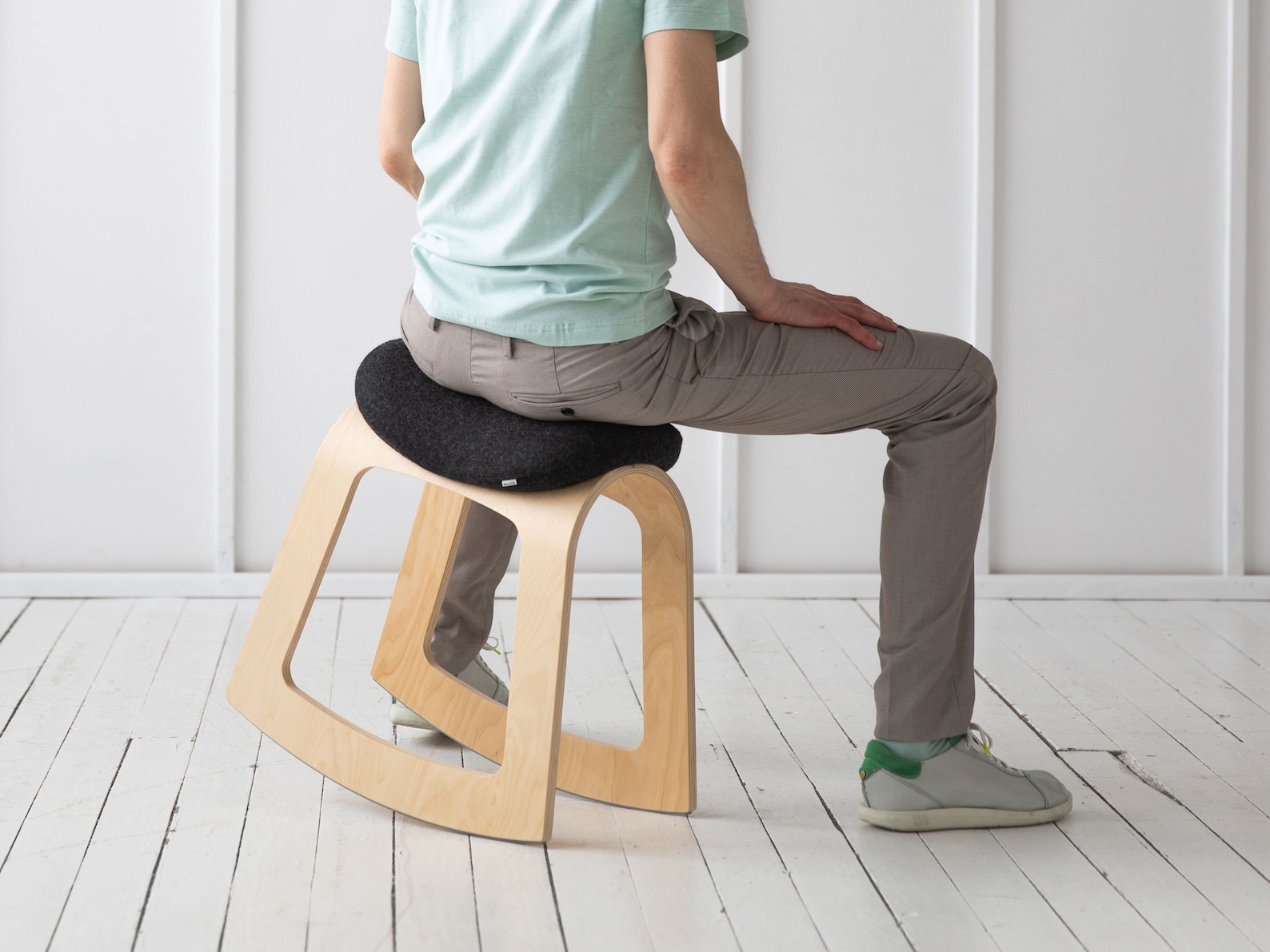 Ergonomic home office desk chair Rocking stool Active Chair Etsy