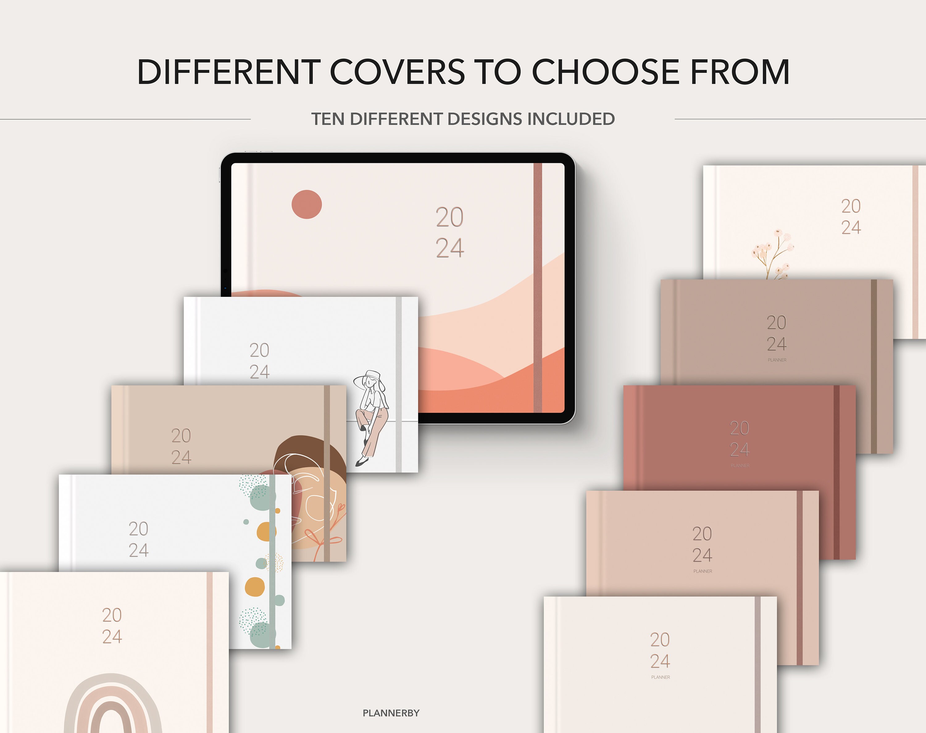 2024 Digital Planner, Dated Digital Planner, Goodnotes Planner ...