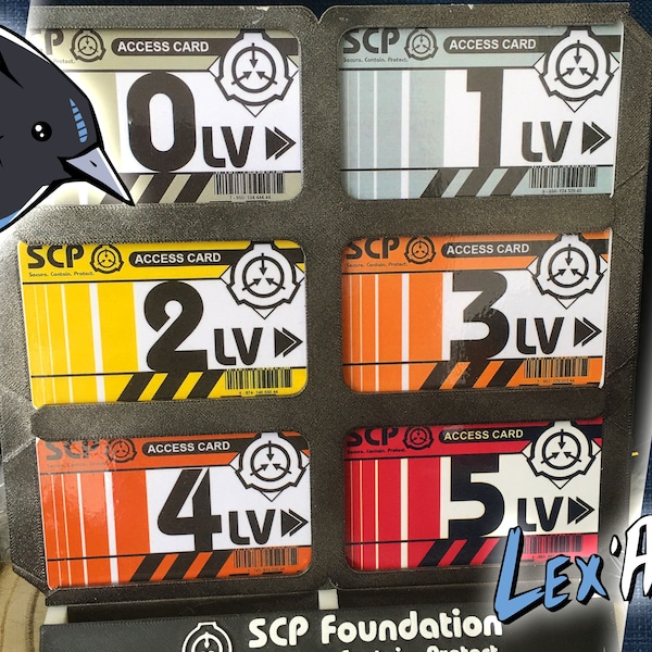 Scp Keycard - Etsy