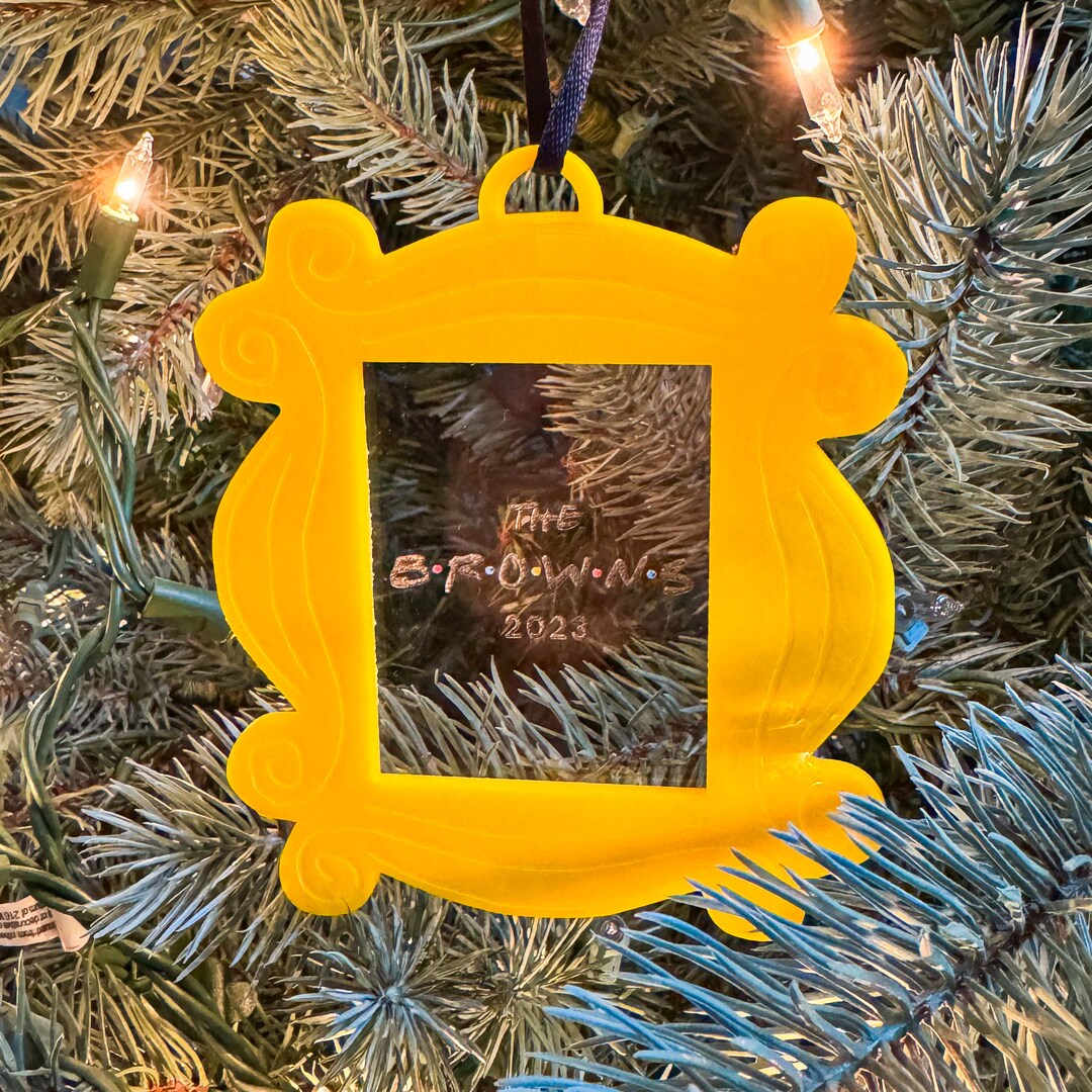 Customized Friends Ornament Custom Christmas Ornament Custom Monica