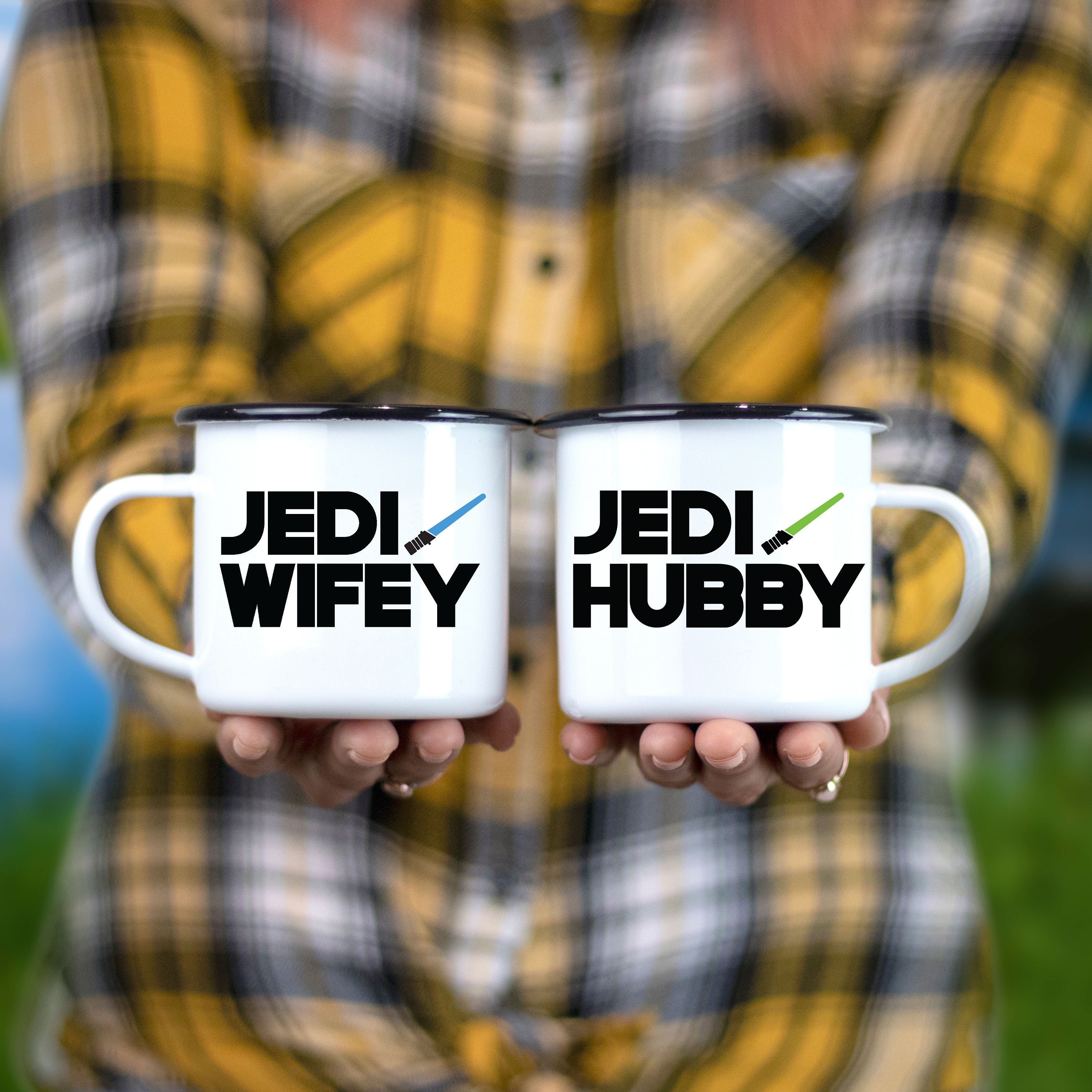 Star Wars Couple Mugs Jedi Couple Coffee Cup Funny Couple - Etsy Uk