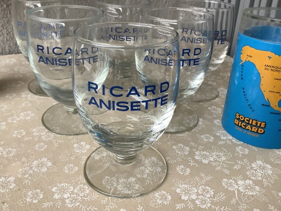 RICARD Nouveau Lot de 6 Verres à Neuf Superbe : : Cuisine et Maison