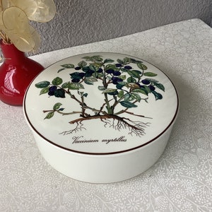 Scatola in porcellana Villeroy & Boch Botanica Vaccinium mirtilli