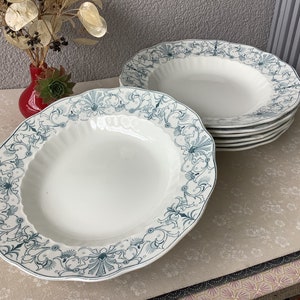 Ridgways English earthenware plates - 19th century